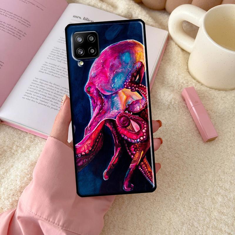 

Океаническая эстетика с осьминогами Для Samsung Galaxy A16 A26 A36 A56 A06 A53 A33 A13 A12 A32 A52 A55 A35 A15 A54 A34 A14 Чехол Samsung A15