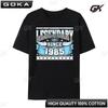 Legendary Since 1985 39th Birthday Mens Graphic Tshirts Shirts T Shirt for Men Funny Round Short Sleeved