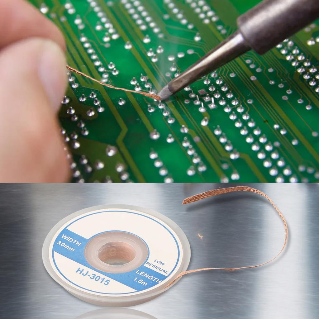 1.5M Length Desoldering Braid Braid Desoldering Repair And Desoldering