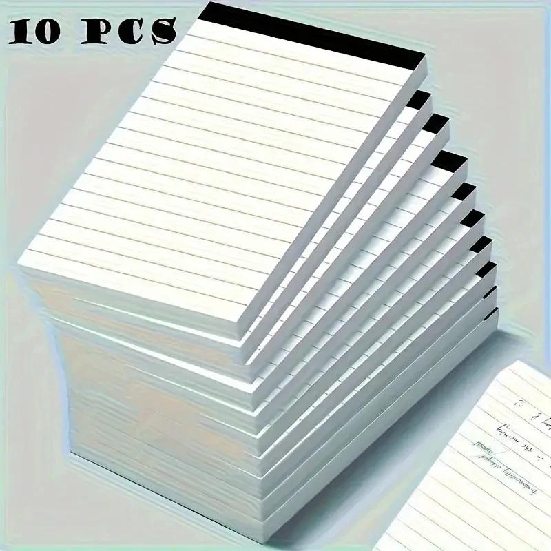 

Pocket-Sized Lined Notepads Notebooks 10-Pack Notebook 30 Sheets Each Memo Pad Agenda Notepad Diary Sketch Book Writing Pads