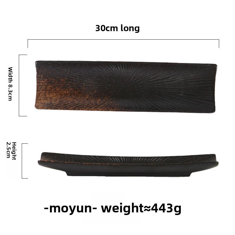 Sushi Plates, Japanese Ceramic Tableware, Western Plates, Creative Fish Plates, Designer Ceramic Tableware