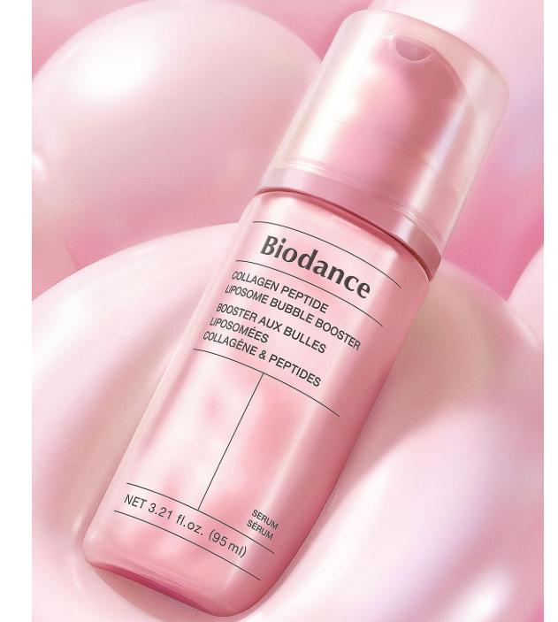 Biodance Liposome Bubble Booster – Makeup-Boosting Bubble Essence (Collagen Peptide / Caviar PDRN) Collagen