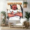 Mbappe Wall Decor Tapestry Art For Pet Memorial Birthdaywedding Party Backdrop Family Gift
