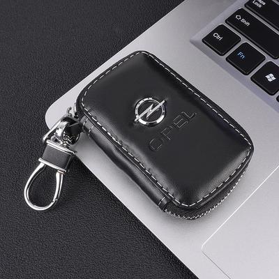 3D Metal+Leather Car Key Wallet Car Key Bag Multi Function Key Case For Astra H J G K Insignia Corsa C D Vectra C B Meriva