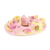 Wooden Tea Set Playhouse: Afternoon Tea Kitchen Toys for Kids Birthday Gift