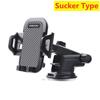 VIKEFON Sucker Car Mobile Phone Holder Mount Dashboard Suction Cup Support in Car Bracket Navigation Universal Stand for Phones