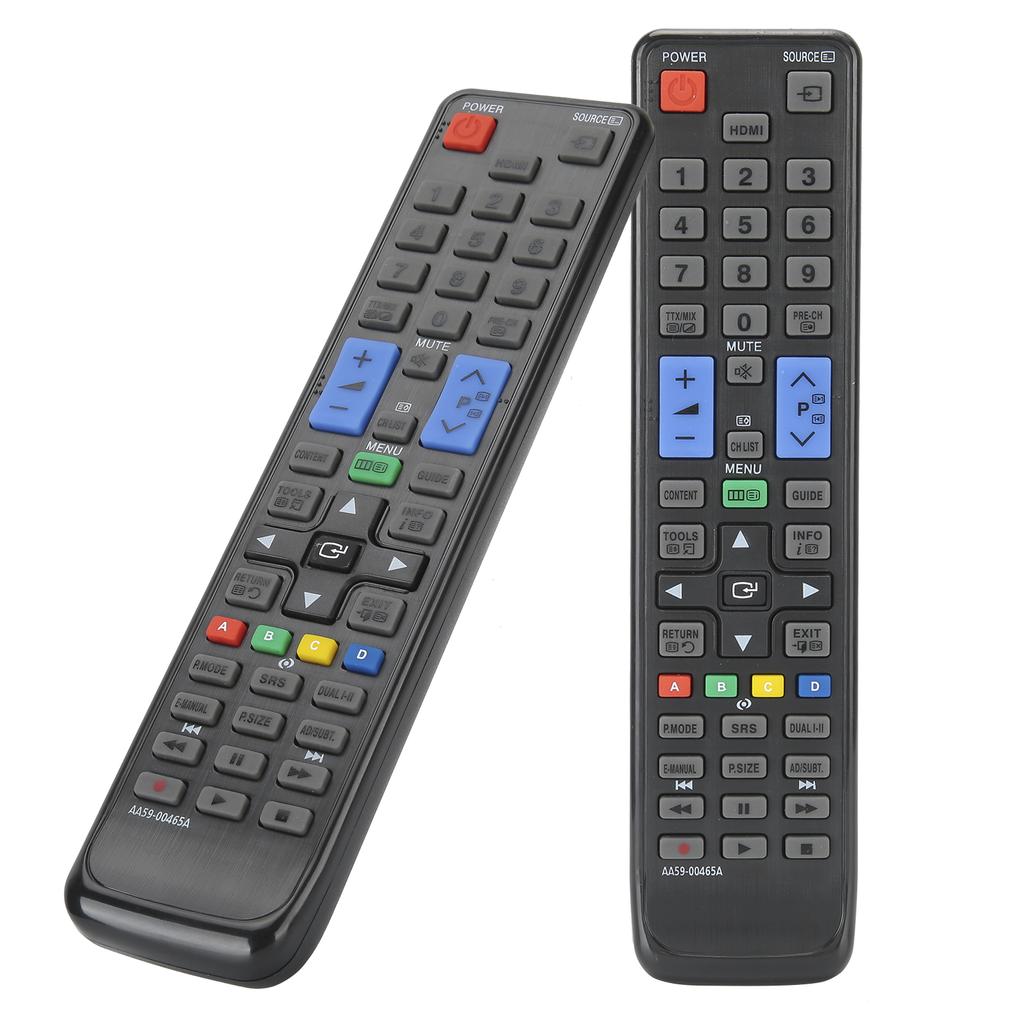 2 stk Universell TV-fjernkontroll for Samsung AA59-00465A TV-fjernkontroll Erstatning
