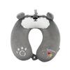 Cartoon Animal Memory Foam U Shaped Pillow For Travel And Office Comfort
