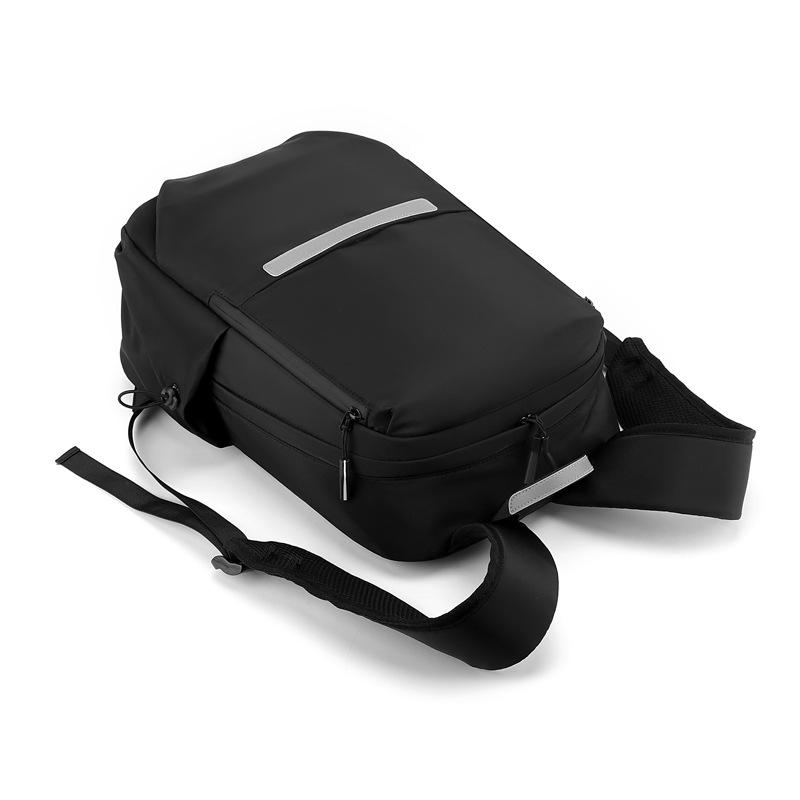 Men's Wear-resistant Backpack for College Students' Schoolbag Travel Trendy Casual Bag Large Capacity Computer Bag Fashionable Travel Bag