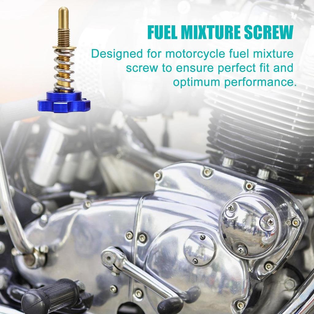 Air Mix Screw, Carburetor Idle Screw | Motorcycle Carburetor Idle Speed Adjuster Knob Screw