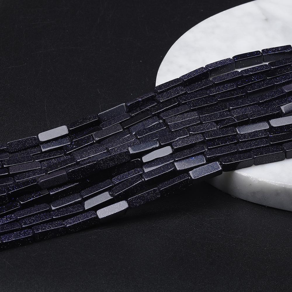 

Прямоугольные трубчатые бусины из натурального полудрагоценного камня для самостоятельного изготовления украшений, кубические бусины-аксессуары 4x13 мм. 4*13mm