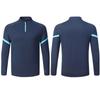 Unisex Long Sleeve Football Training Jacket Set Winter Sports Wear Adults Kids