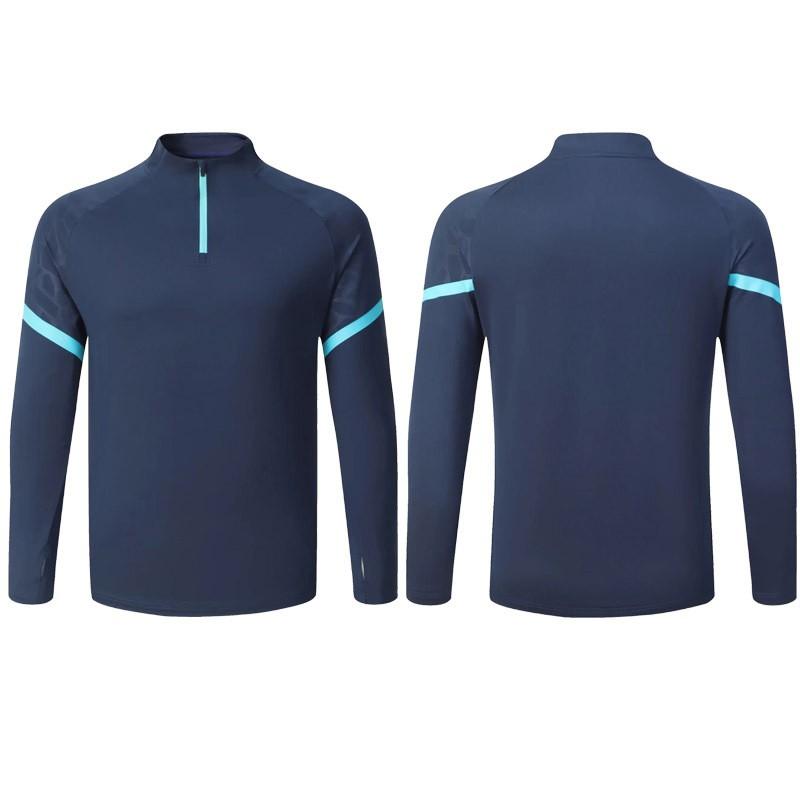 Unisex Long Sleeve Football Training Jacket Set Winter Sports Wear Adults Kids