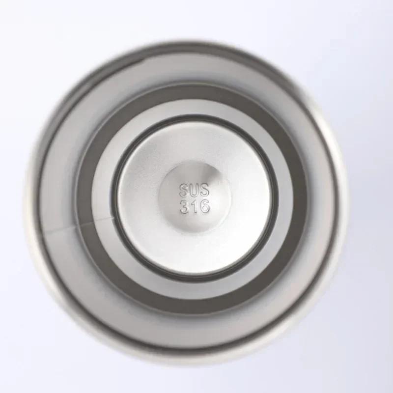 900ML 316 Stainless Steel Cute Insulated Tumbler Coffee Cup For Girls Thermo Bottle Travel Mug Vacuum Flask With Handle Straw