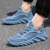 2025 leichte Herren Übergröße Sommer atmungsaktive Mesh-Oberfläche Flyknit Casual Sportschuhe Laufschuhe tenis masculino