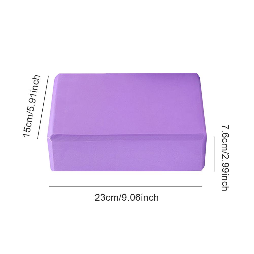 EVA Yoga Block Yoga Balance Bricks Moisture-Proof High Density Yoga Blocks Body Shaping Yoga Blocks Women Meditation Yoga Supply