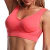 Reggiseno Sportivo Imbottito Senza Cuciture da Donna - Traspirante, Altamente Elastico, Senza Ferretto, Top Yoga in Rete
