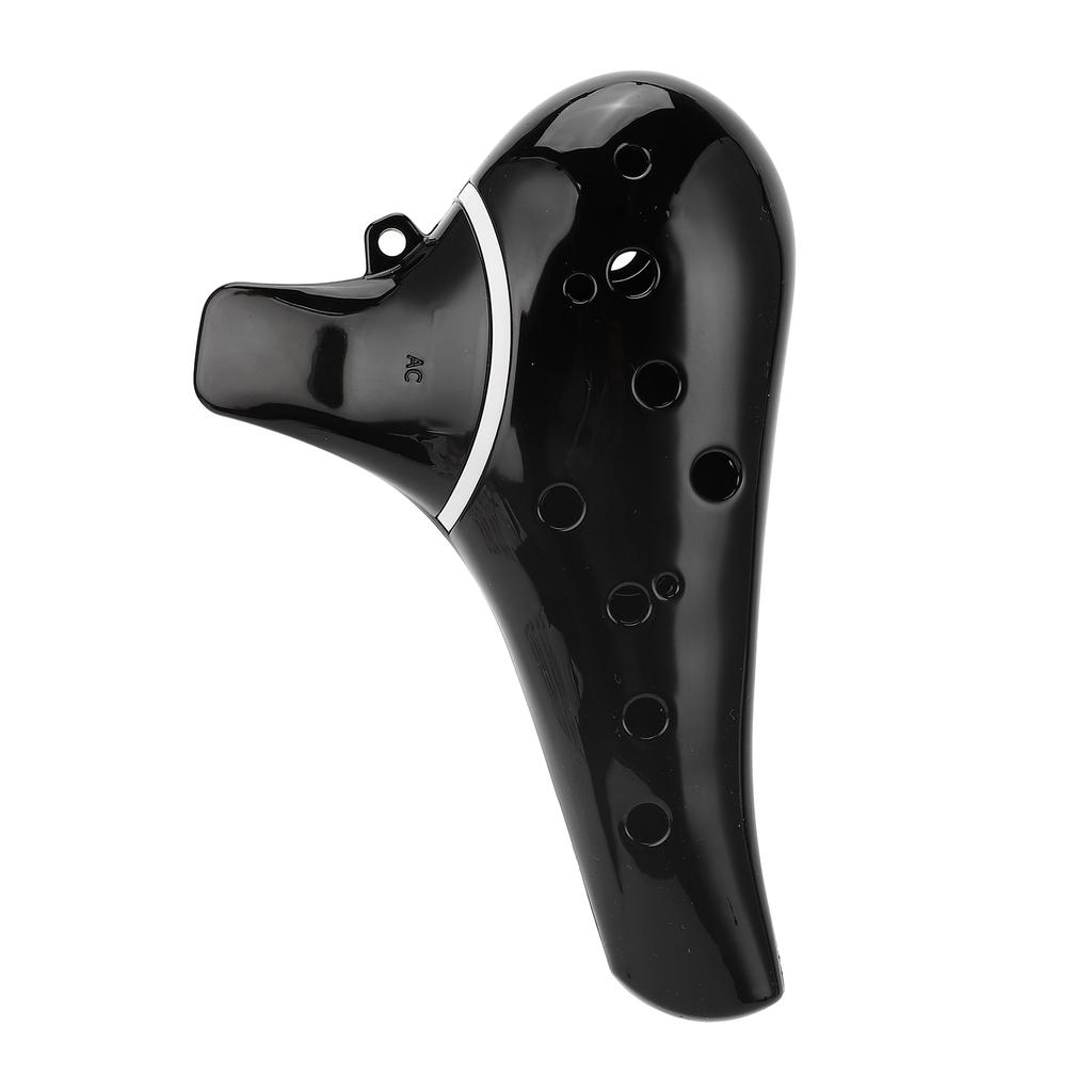 12 Hole Ocarina Ceramic Alto C Flute ABS Plastic Music Instrument Beginners Professionals Playing Wi