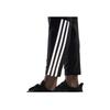 adidas Logo Print Striped Elastic Straight-Leg Sweatpants Women Bottoms Black HB6501