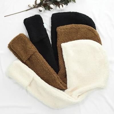 Women's and Men's Winter Oversized Fleece Hooded Warmer Earflap Fur Hat