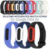Adjustable Silicone Watch Strap Replacement Bracelet for Google Fitbit Air Smart Band Accessories