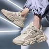 Spring Chunky Running Shoes Women Trendy Unisex Sneakers Men Platform Sport Shoes Couples Mesh Walking Shoes Zapatos De Hombre