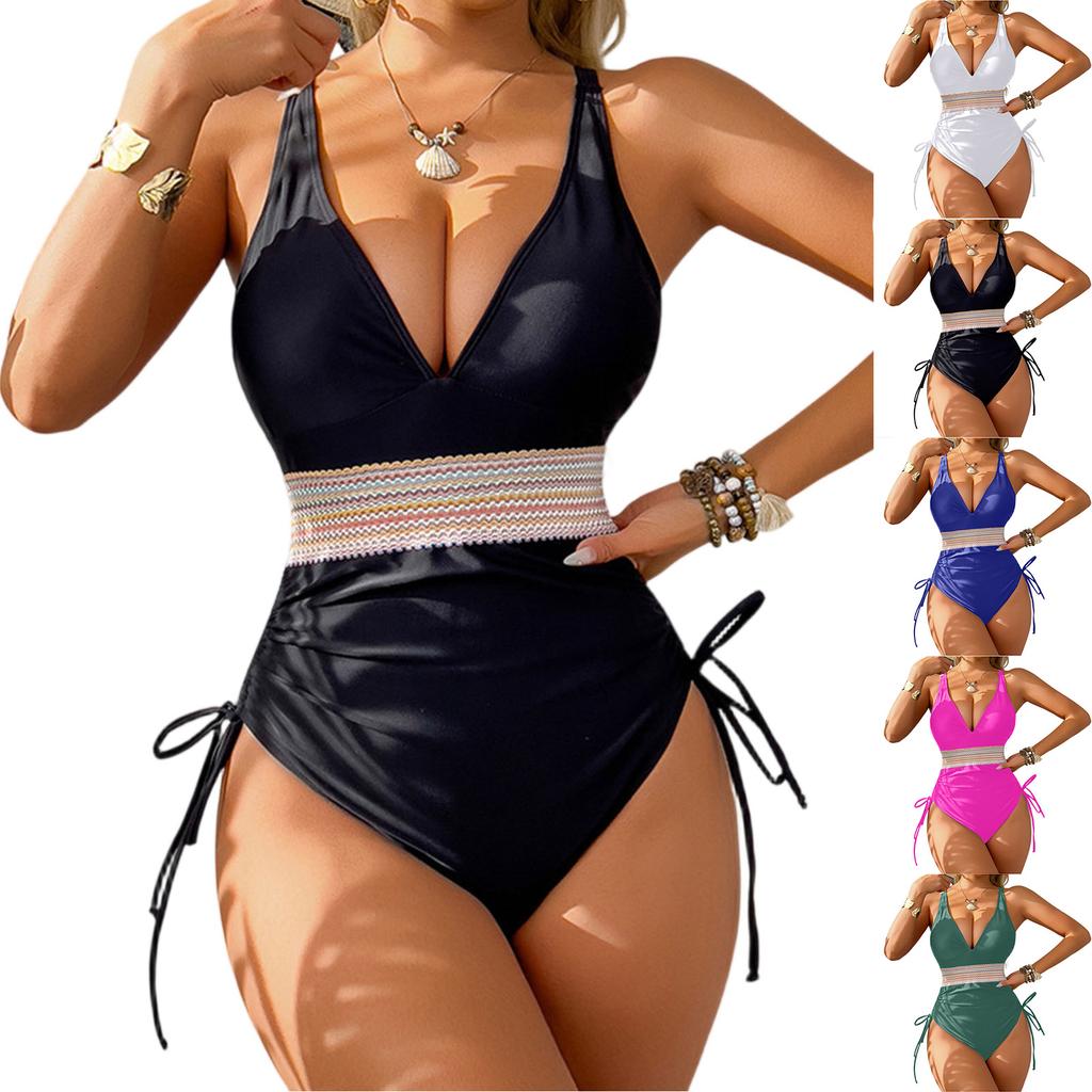 Women's One-Piece Fashionable Sexy Bikini With Padded Cups And Underwire-Free Swimsuit