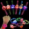 Flashing LED Party Favors Kids Halloween Light Up Bracelets Christmas Gift Toys Treat Bag Fillers Goody Bag Essentials