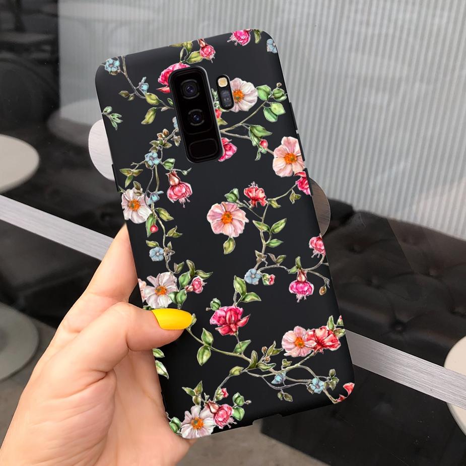 For Samsung Galaxy S9 S9+ Case Cute Fashion Cartoon Girls Cover Silicone Soft TPU Phone Case For Samsung S9 Plus S9+ Fundas Capa