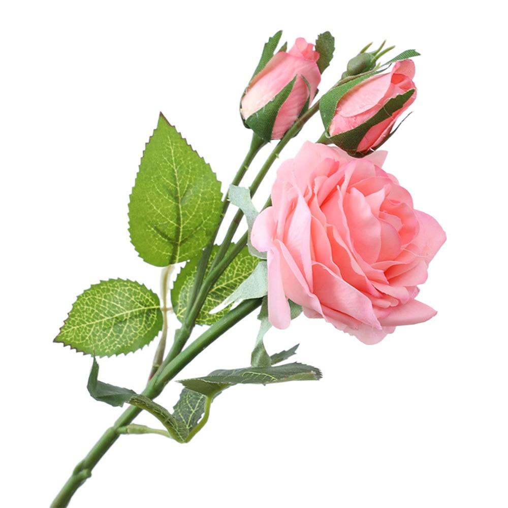 

Multicolor Artificial Flower Silk Petal Bridal Bouquet NEW Faux Rose Branch Gift