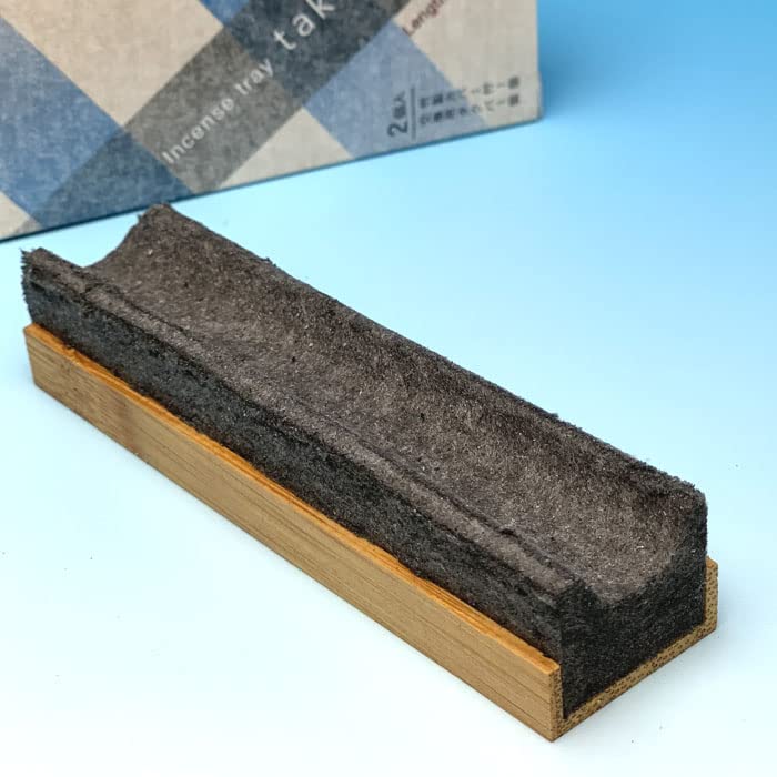 TAKUBA Incense with Bamboo 736510 Tray, 11cm, Cover, Shoyeido,