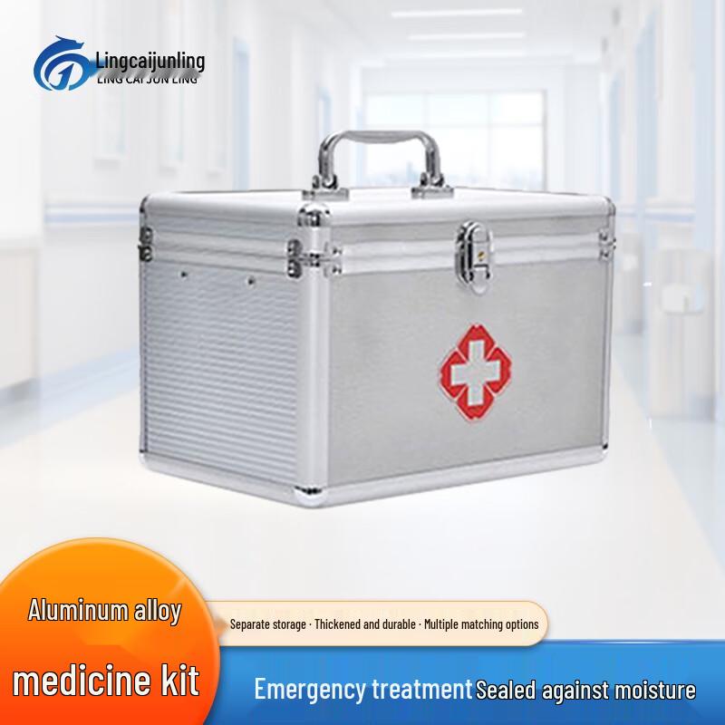 Портативный алюминиевый сплав Аптечка первой помощи