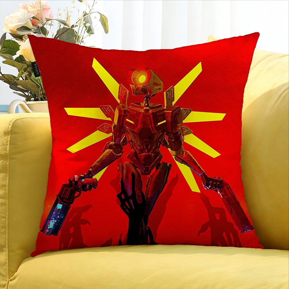 Game ULTRAKILL Layer Fraud Various Sizes Square Pillow Case For Car Home Bedchamber Decor