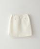 Aejeuipeu Ferry Tweed Skirt (Ivory)