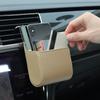 Aufbewahrungstasche für den Luftauslass im Auto, Tasche für Kleinigkeiten im Auto, Aufbewahrungstasche für Handys im Auto, Kleinigkeitentasche, Taschentuchboxen, OPP-Pack