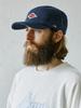 Akau Oversized Classic Camp Cap (Navy)