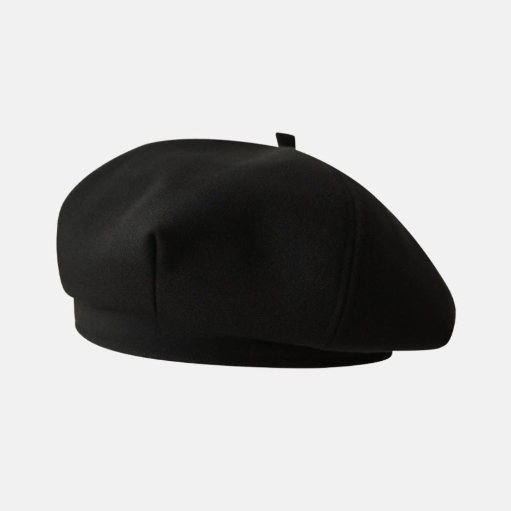 Letter Embroidered Newsboy Hat Octagonal Visors Cap Vintage Beret Painter's Hat