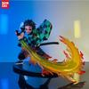 Demon Slayer Tanjiro Nichirin Sword Figure Anime Action Model Kit Stand Valentine Gifts with s Poseable Articulated Scale Detailed Movable Collectible