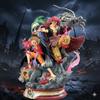 One Piece Ghost Island Battle Supernova Three Captain Straw Hat Luffy Kidro Scene Handmade Statue