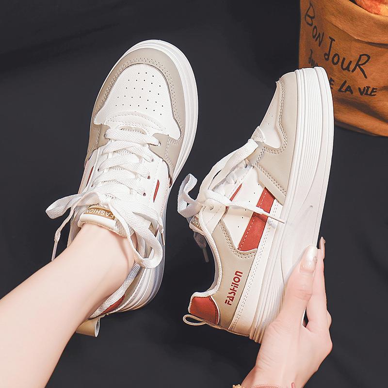 

Platform white shoes women s casual and comfortable spring and autumn new board shoes student versatile sports shoes 35