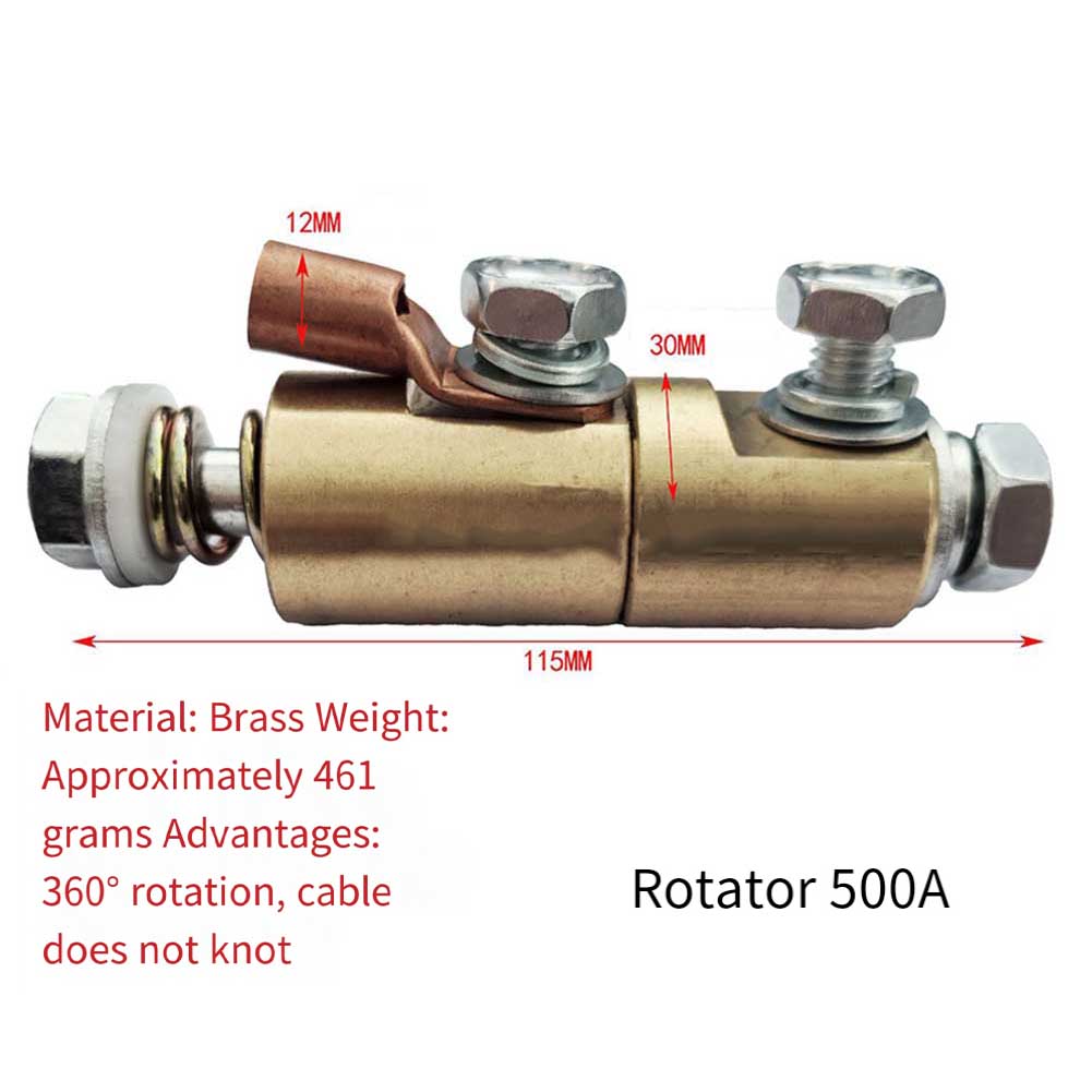 500A Welding Ground Clamp Swivel Adapter