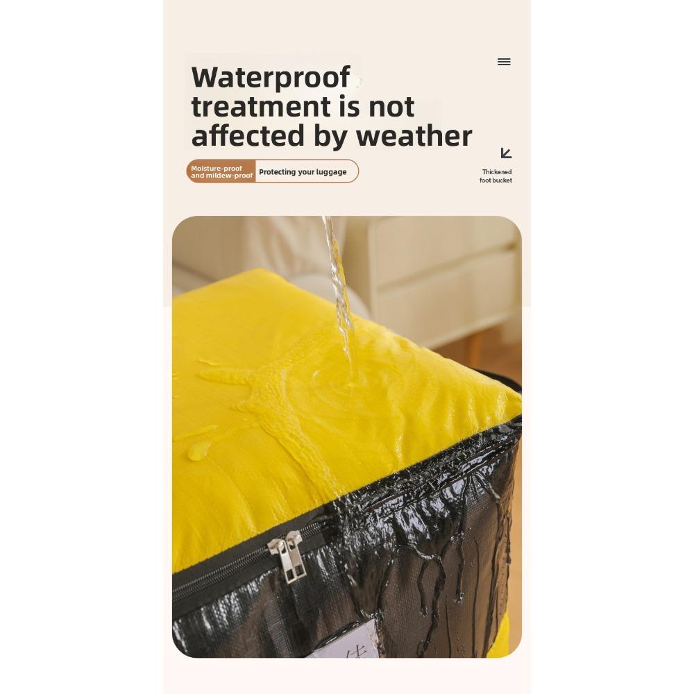 Heavy Duty Moving Bags Thickened Waterproof Storage Packing Bags Woven Tote for Clothes Bedding Luggage Organizer Reusable Moving Supplies