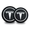 Car Sticker 2025 Hot Car Anti Slip Coaster Water Cup Slot Non-Slip Cushion For Tesla Model 3 Model X S 2016-2023 Model Y Decals