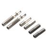 5Pieces Hex Bit Adapter Set Magnetic 1/4Inch To 4mm Precision Socket Shank for Screwdriver and Drill Tools