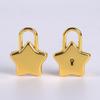 {PH}Mini Star Shape Archaize Padlocks Locker Security Key Lock With Key Luggage Bag Lock