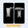 (Gray) Anti Clogging Silicone Drain Cover
