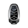Lynk & Co 06 Car Key Cover Metal Shell for 2024 Models 01/02/03 with Stone Pattern Design and Buckle.