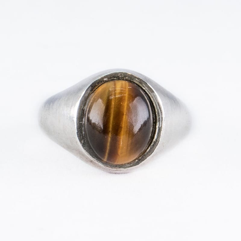 HARANG HR 234R_Tiger Eye Silver Ring