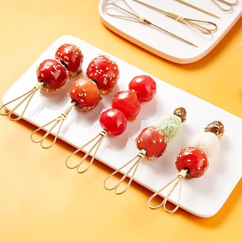 Suncojia Decorative Bamboo Skewers