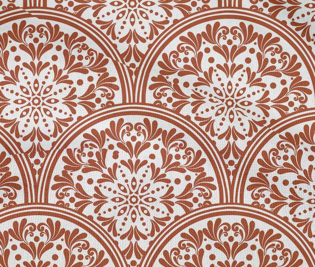 oneOone Cotton Flex Brown Fabric Floral Craft Projects Decor Fabric Printed By The Yard 40 Inch
